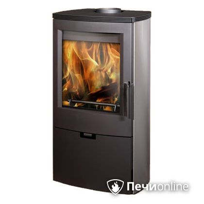 Печь-камин Thorma Falun II (чёрн./нерж.)  в Красноярске